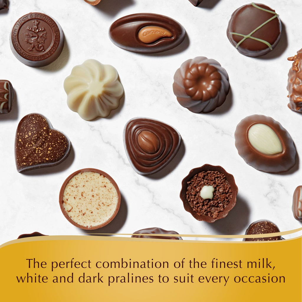 Lindt Swiss Luxury Selection Assorted Chocolate Pralines Gift Box, 195g/6.8 oz. {Imported from Canada}