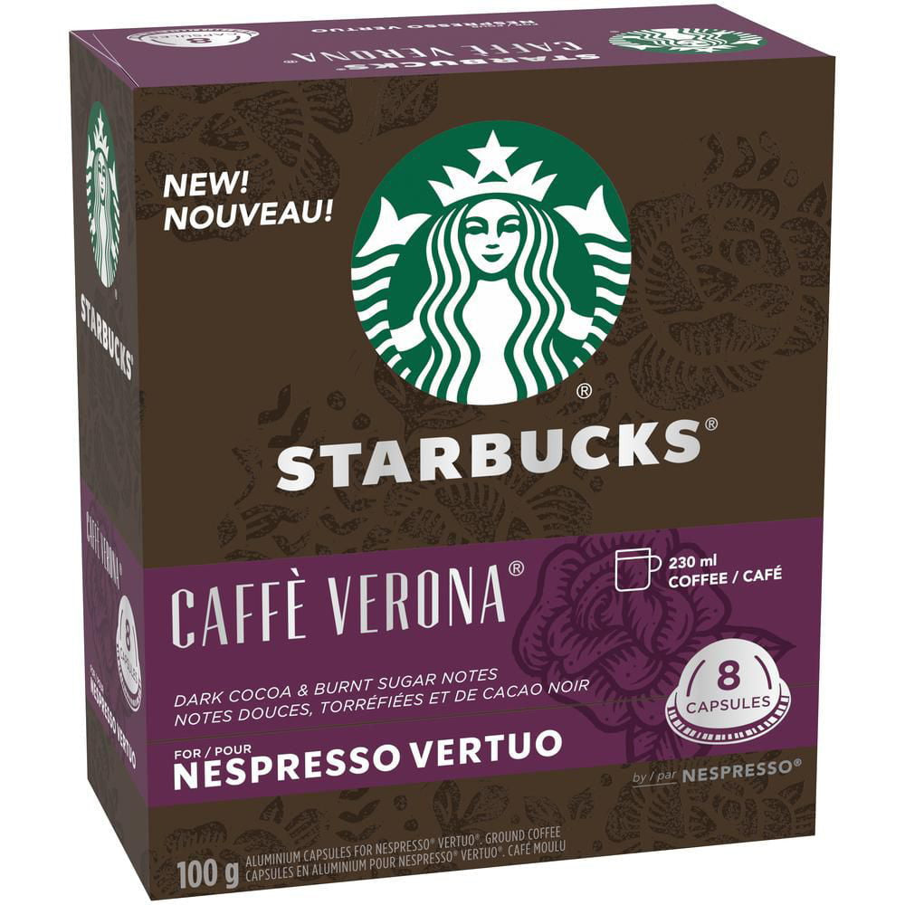 Starbucks by Nespresso Original Line Caffe Verona Capsules Box 10 Count -  Each - Star Market