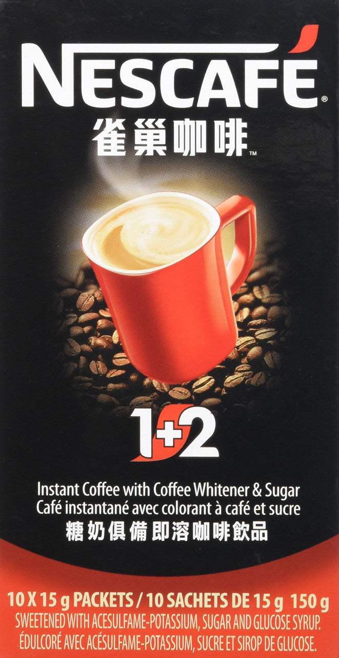 Nescafe 1+2 Coffee, 150 Grams {Imported from Canada}