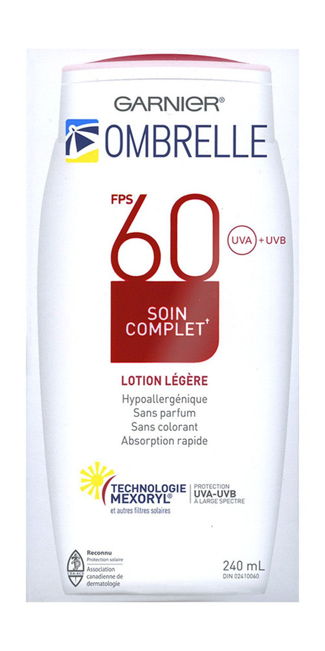 Ombrelle Sunscreen SPF60 w/ MEXORYL LARGE 8 oz / 240 mL