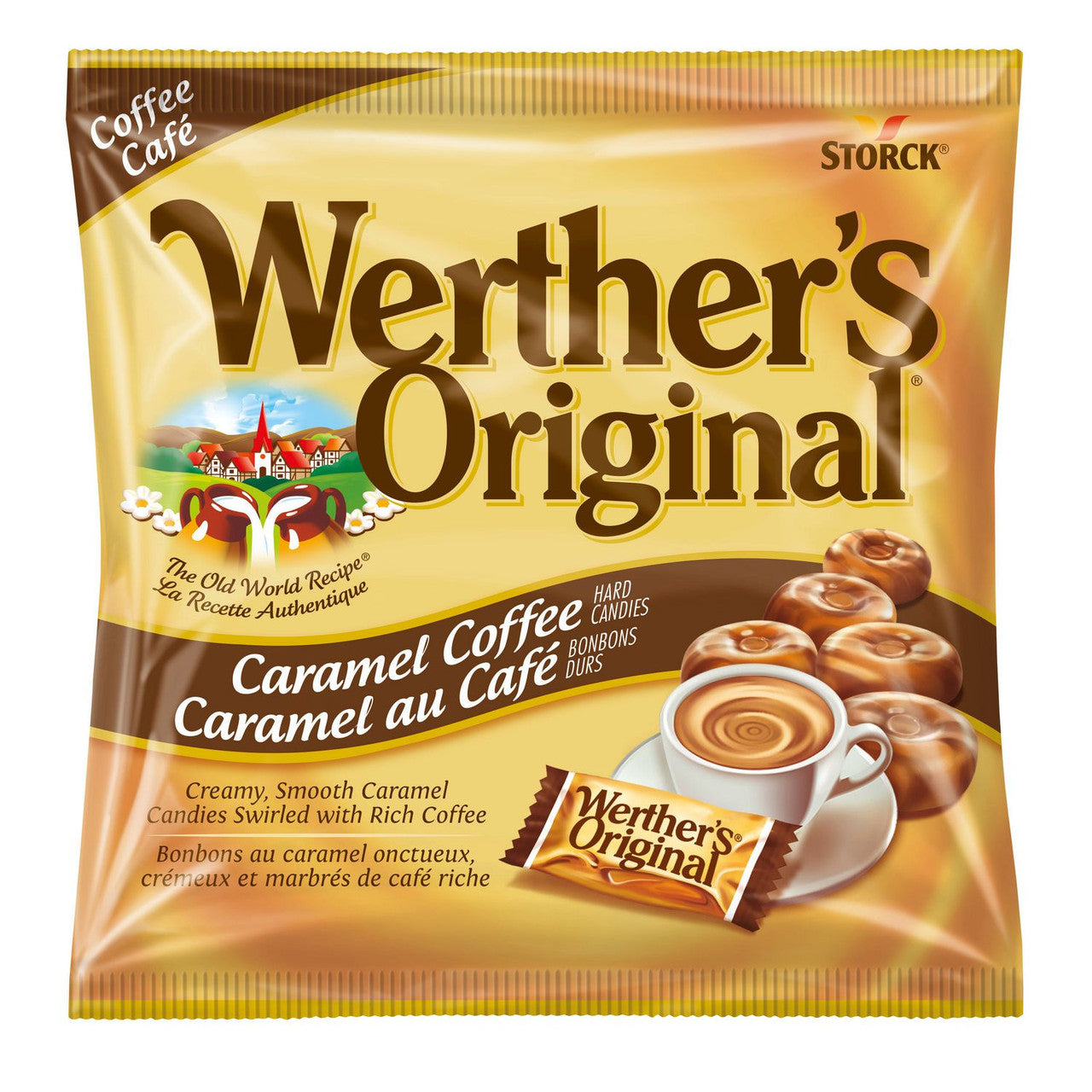 Werther's Original Caramel Coffee Hard Candy 135g/4.8 oz. {Imported from Canada}