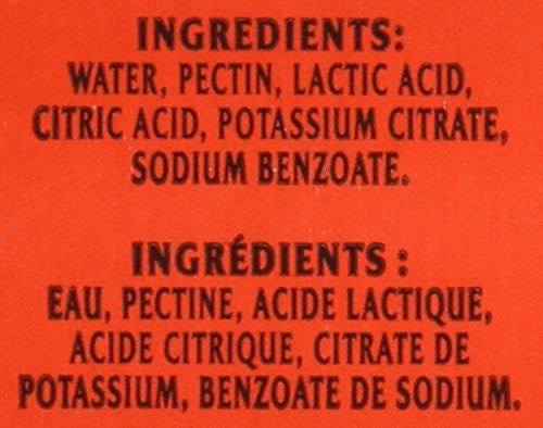 CERTO Pectin Liquid, 170ml/5.7oz., 24pk., {Imported from Canada}