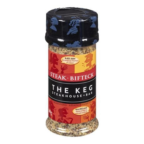 The Keg Steak Seasoning, Gluten Free, No MSG, 180g/6.3oz, {Imported from Canada}
