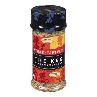The Keg Steak Seasoning, Gluten Free, No MSG, 180g/6.3oz, {Imported from Canada}