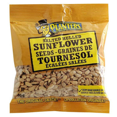 Planters Hulled Salted Sunflower Seeds, 90g/3.2oz., {Imported from Canada}
