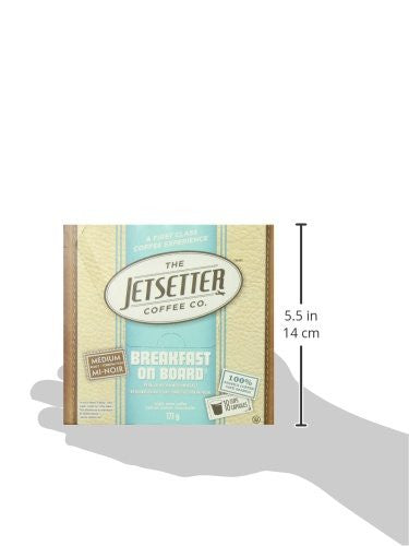 The Jetsetter Coffee, Breakfast on Board, 18ct, 171g Keurig {Imported from Canada}