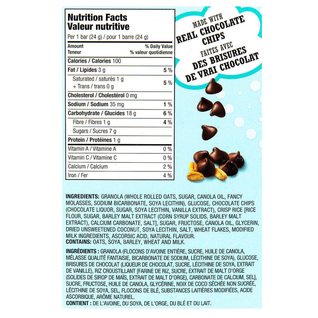 Kirkland Signature Soft & Chewy Granola Bars, 64 x 24g {Imported from Canada}