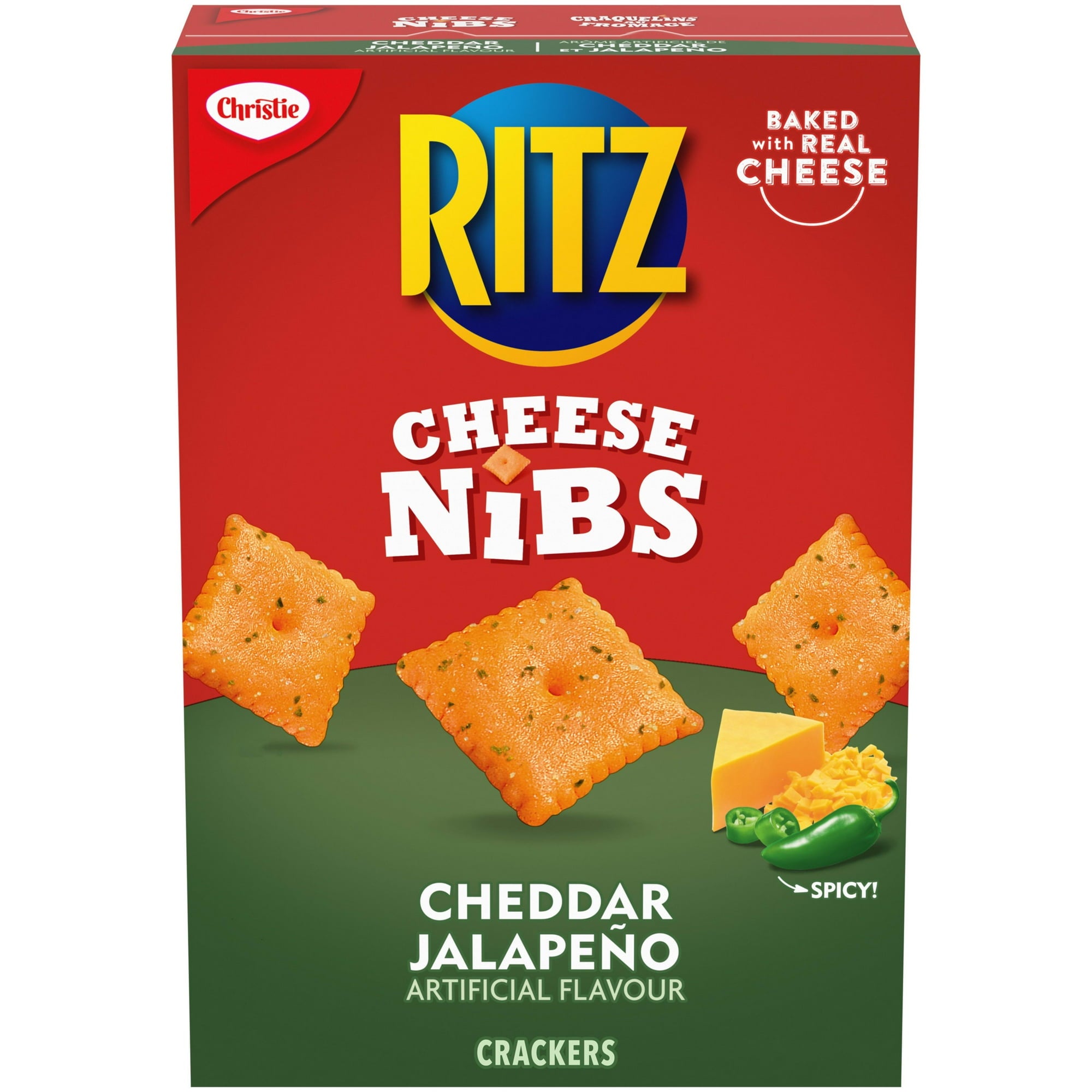 Ritz Cheese Nibs Cheddar Jalapeno front