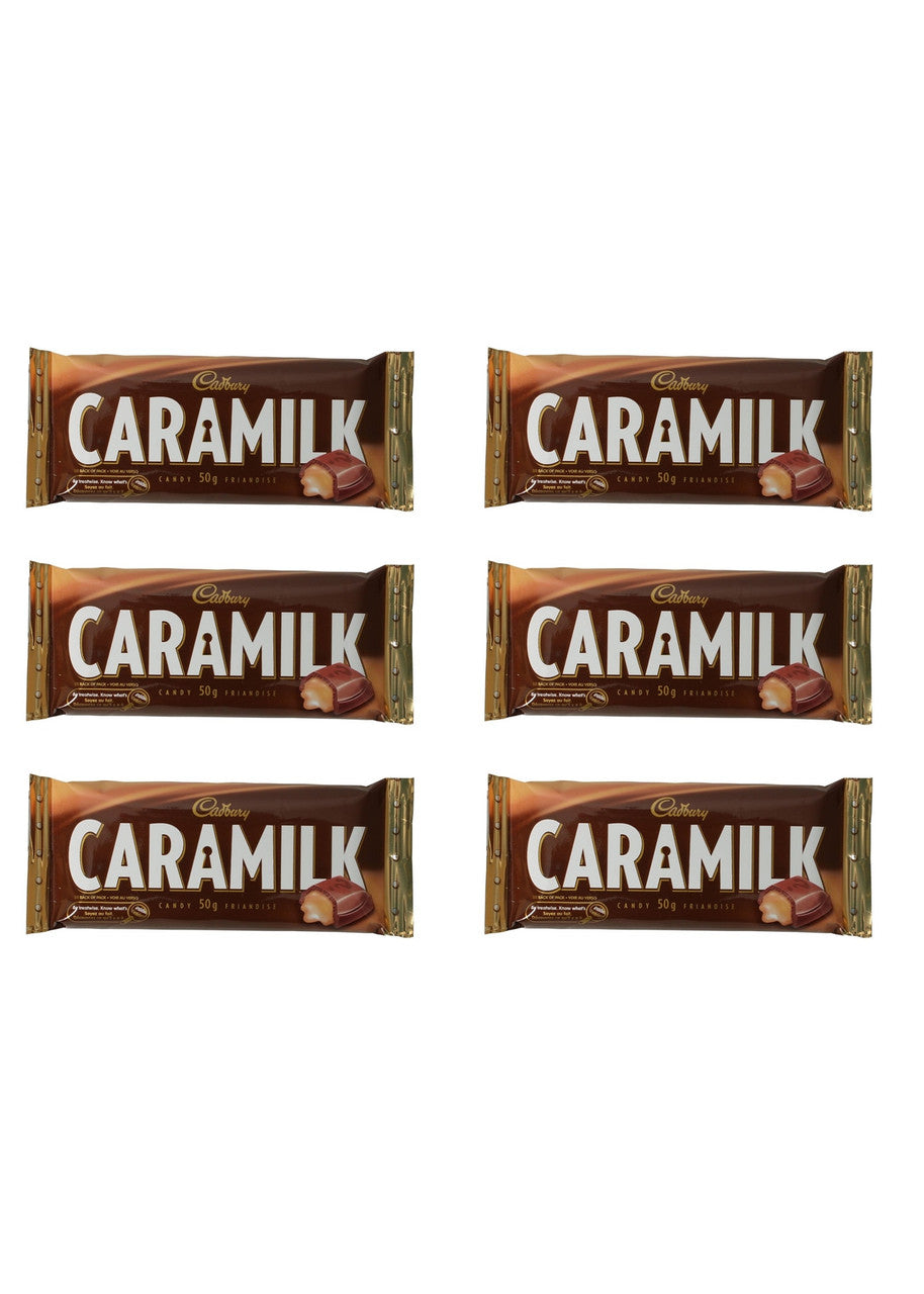 Cadbury Caramilk 6 bars 50 g {Imported from Canada}