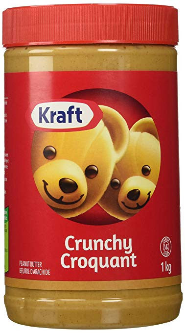 Kraft Peanut Butter (Crunchy Peanut Butter, 1 KG) {Imported from Canada}