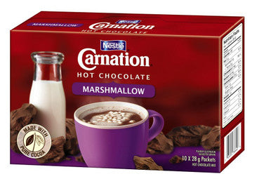 Nestle CARNATION Hot Chocolate Marshmallow (10 x 28g/1oz) {Canadian}