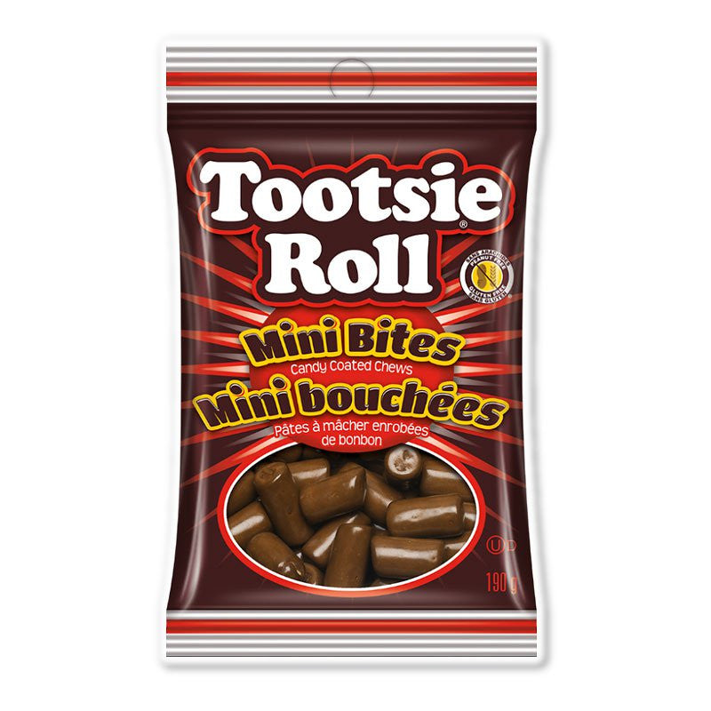 Tootsie Roll Chocolate Mini Bites 190g/6.7oz {Imported from Canada}