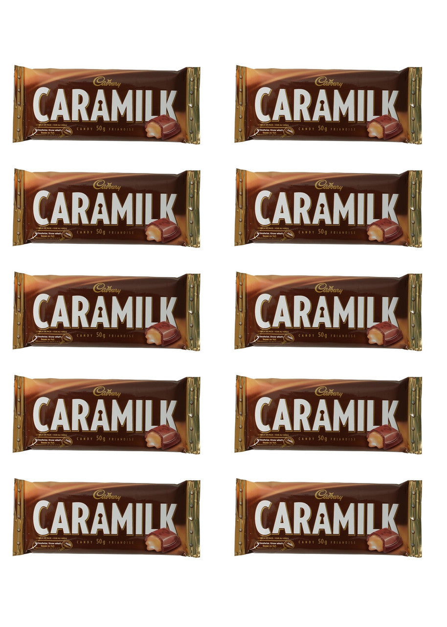 Cadbury Caramilk 10 Bars 52g Each Over a Pound  {Imported from Canada}