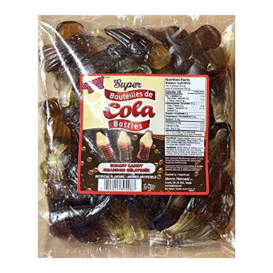 Gummy Zone Super Cola Bottles Candy 1kg/2.2lbs Bag {Imported from Canada}