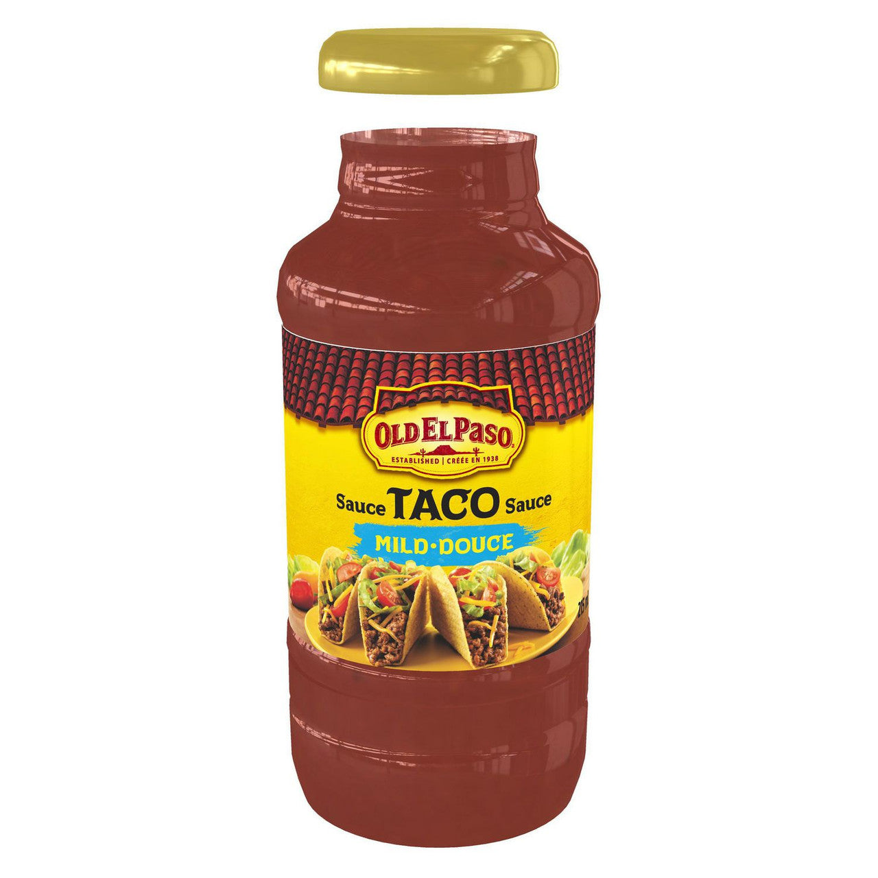 Old El Paso Taco Mild Sauce 215ml/7.3 fl. oz., (2 pack) {Imported from Canada}
