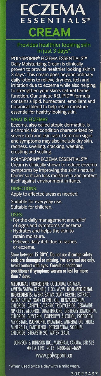 Polysporin Daily Moisturizing Cream, 165ml/5.6 fl. oz., {Imported from Canada}