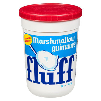 Durkee Marshmallow Fluff, Gluten Free, 454g/16 oz. Container, {Imported from Canada}