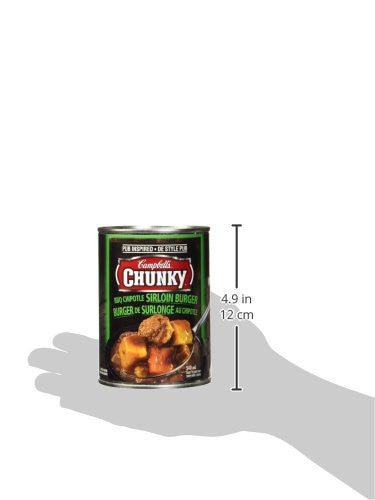 Campbell's Chunky BBQ Chipotle Sirloin Burger Soup, 540ml/18.3 oz. (Canadian)