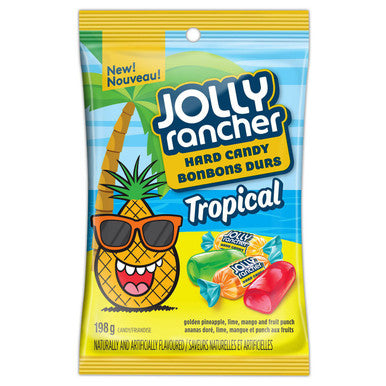 JOLLY RANCHER Tropical Hard Candy, 198g/7 oz., {Imported from Canada}