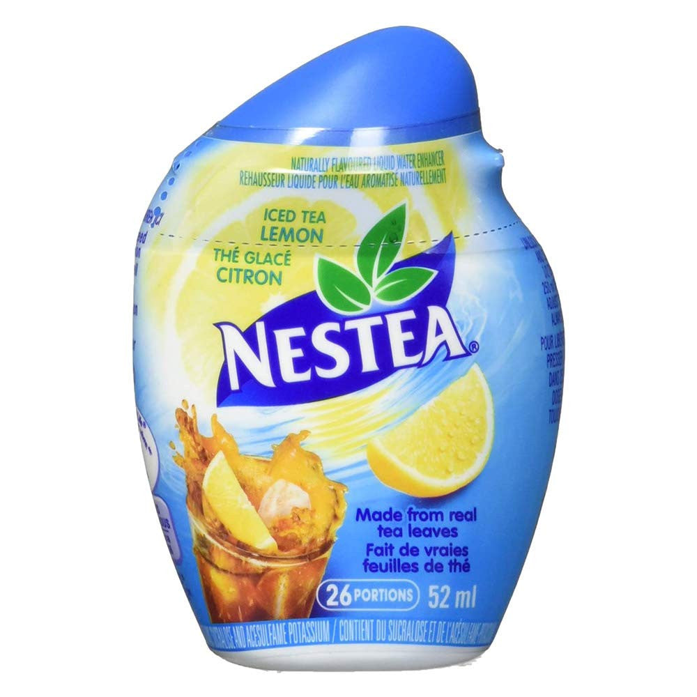 NESTEA Iced Tea Liquid Lemon Bottles 52ml, 12-Pack {Imported from Canada}