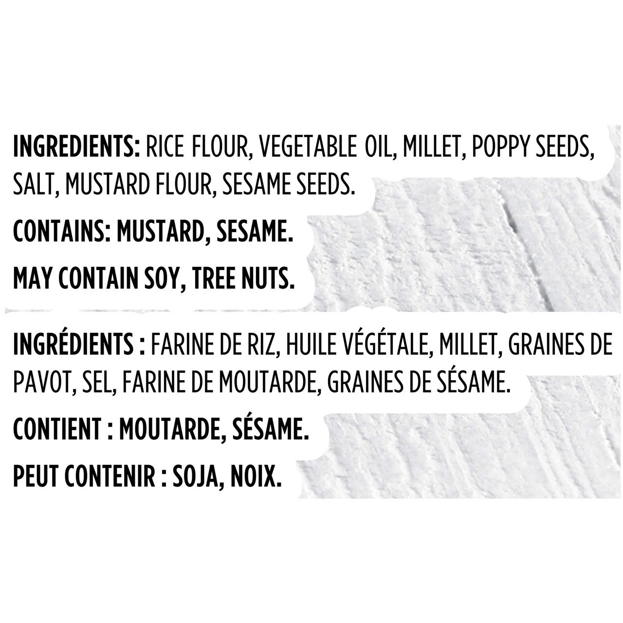 Good Thins Rice Thins Multigrain Saltines, 100g/3.5oz, (Imported from Canada)