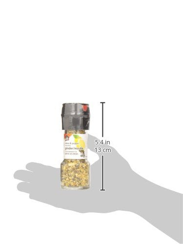 Club House, Herbs & Spices, Lemon & Pepper Seasoning, Grinder, 48g (Imported from Canada)