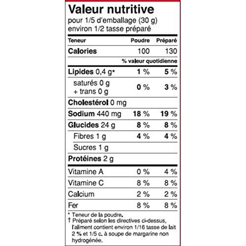 Betty Crocker Cheddar Bacon Scalloped Potatoes, 148g/5.2oz (Imported from Canada)