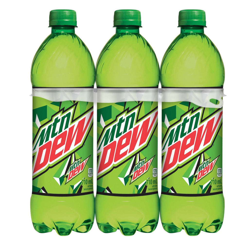 Canadian Mountain Dew, 6 Pack, 6x710ml/24 fl. oz., Bottles