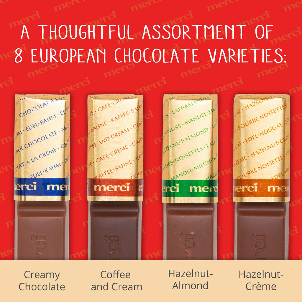 Merci European Chocolates, 7 Ounce Box,  {Imported from Canada}