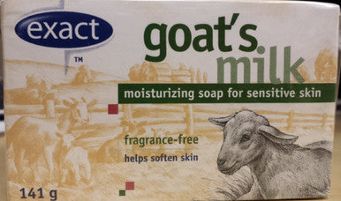 Exact Goat's Milk Soap - 141 Grams/5 Ounces, 3 Pack {Imported from Canada}