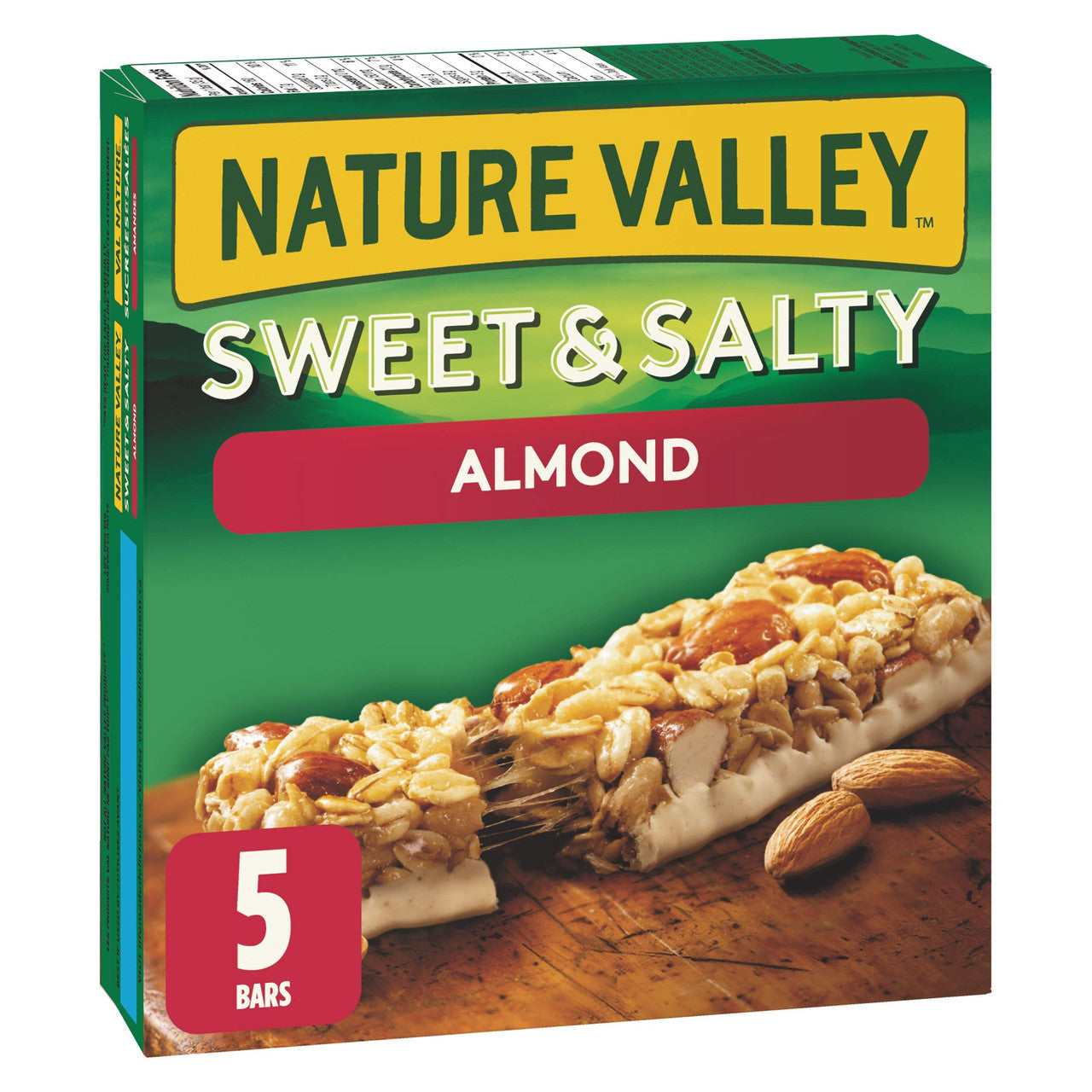 Nature Valley Sweet and Salty Almond, 5ct, 175g/6.17oz{Imported from Canada}