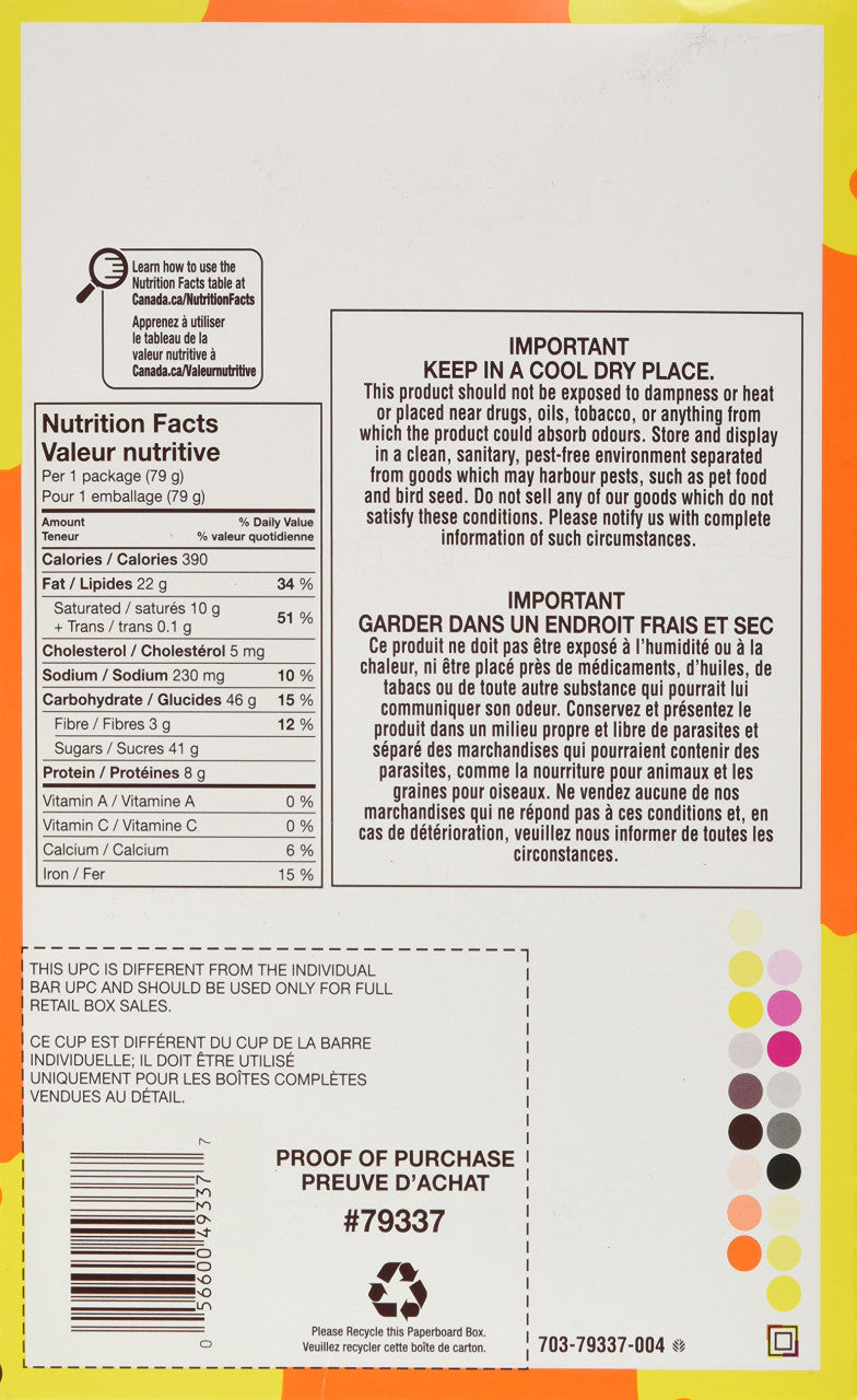 Reese Pieces, Chocolate Peanut Butter Cups, King Size, (16ct x 79g/2.8oz.), {Imported from Canada}