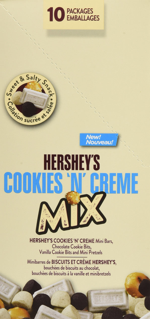 HERSHEY'S COOKIES 'N' CREME Mix Sweet and Salty Snack - 52g/1.8oz (10pk){Imported from Canada}