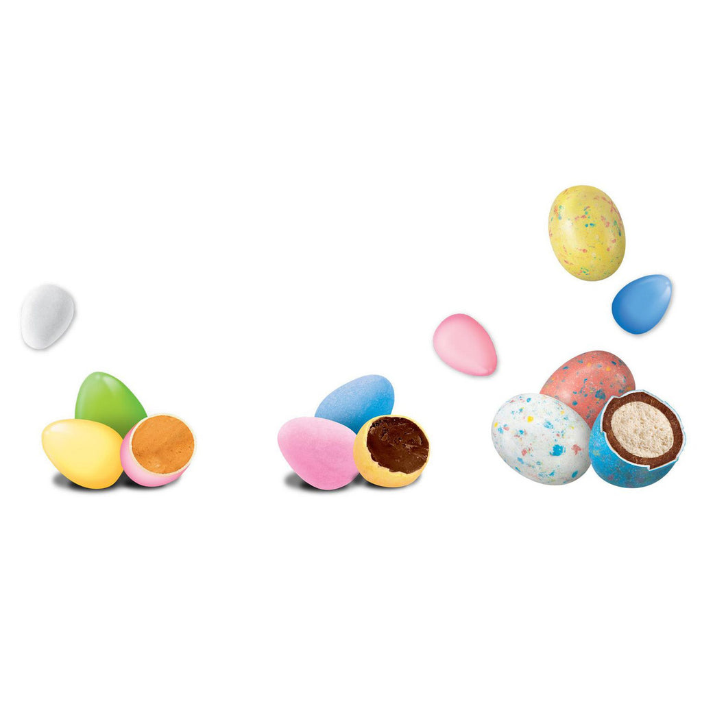 HERSHEY'S Eggies Triple Flavour Fun Pack, Hershey's Candy, Good for Kids Candy, Easter Candy, 400g