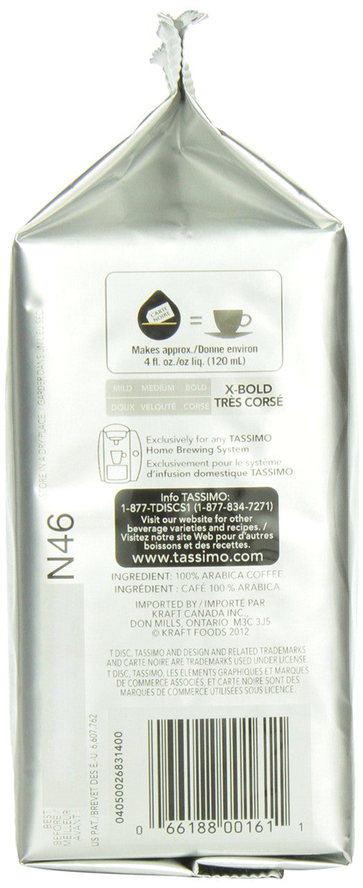 Tassimo 14-t Discs Carte Noire Long Espresso 110g, {Imported from Canada}