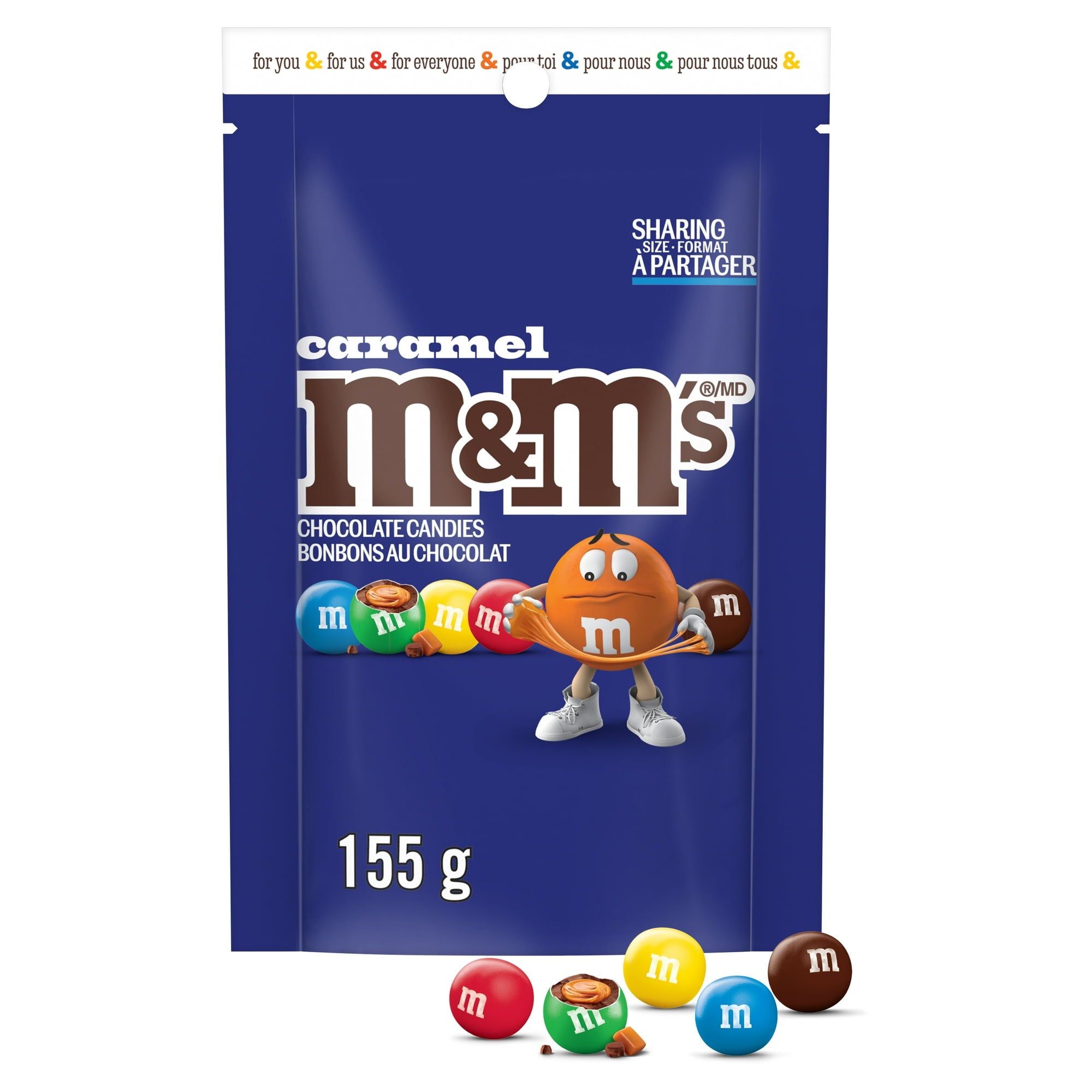 M&M's Caramel Candies front of bag