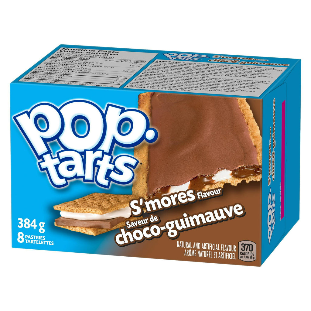 Kellogg's Pop-Tarts, S'mores Flavored, 8 pastries, 384g/13.5 oz.