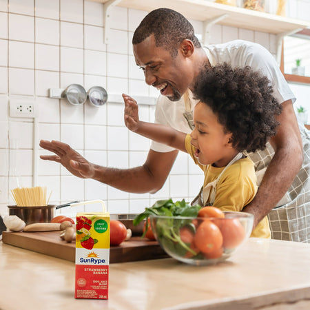 SunRype Strawberry Banana Juice Boxes Perfect for On-The-Go