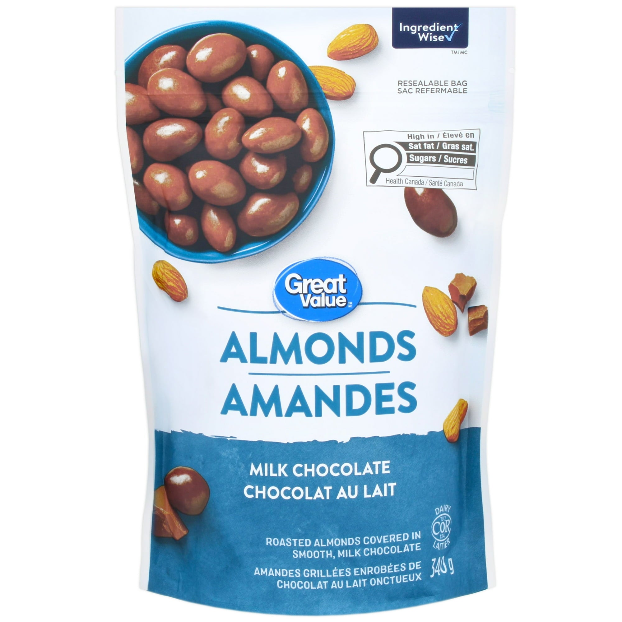 Great Value Milk Chocolate Almonds