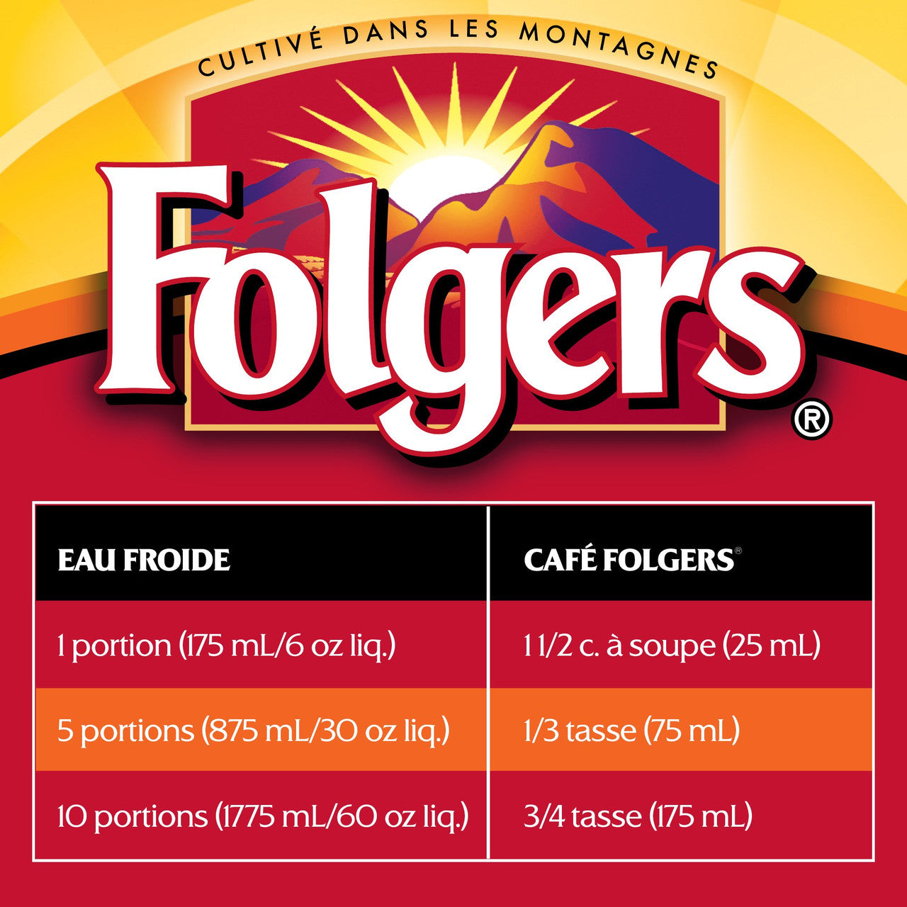 Folgers Classic Roast Ground Coffee 920g/32.5 oz {Imported from Canada}
