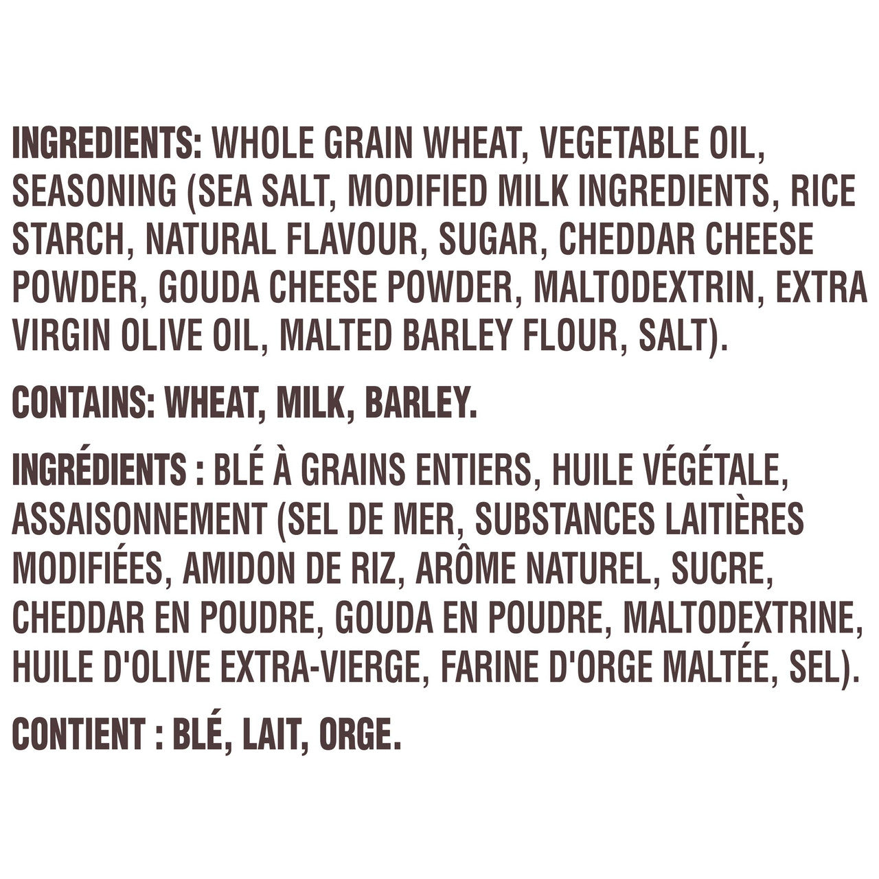 Christie Triscuit Smoked Gouda Crackers, 200g/7.1 oz., (Imported from Canada)