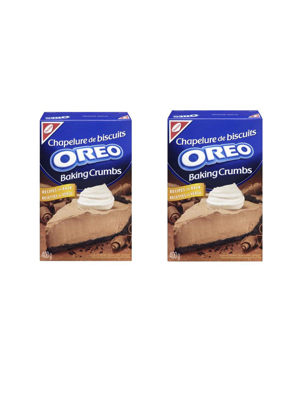Oreo Baking Crumbs 400g/14.10oz., (2pk) {Imported from Canada}