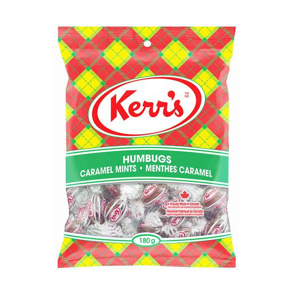 Kerr's Humbugs Caramel Mints, 180g/6.3oz., 14pk., {Imported from Canada}