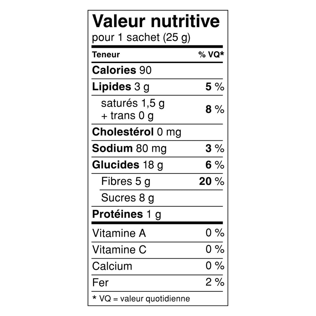 Fibre 1 Delights Bar, Lemon Flavour, 5ct, 125g/4.4oz, {Imported from Canada}