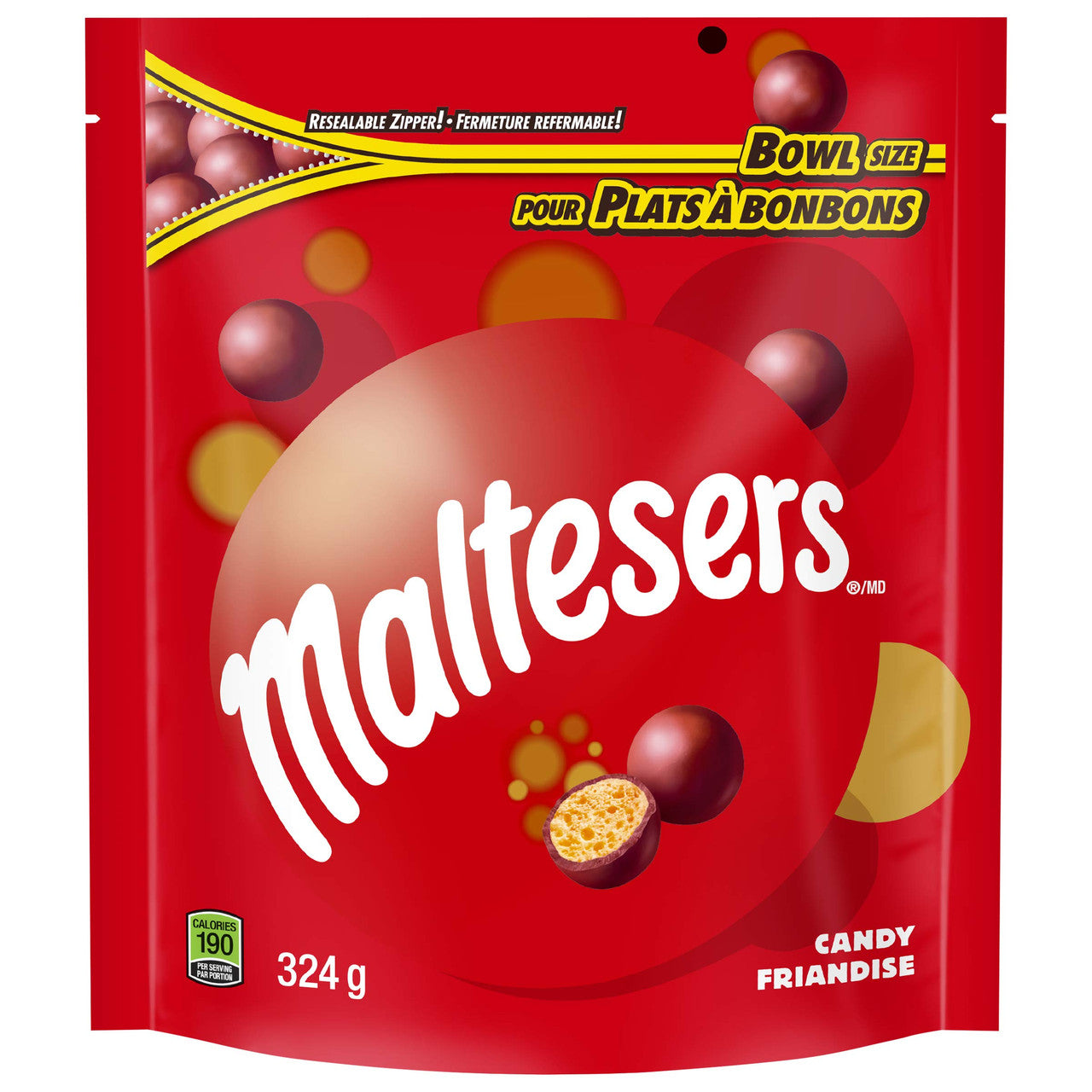 Maltesers 324g Bowl Size Stand up Pouch {Imported from Canada}