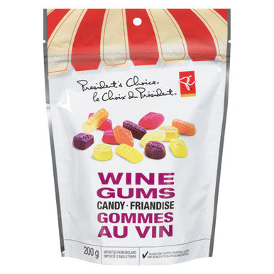 PC Wine Gums Candy 200g/7.1 oz {Imported from Canada}