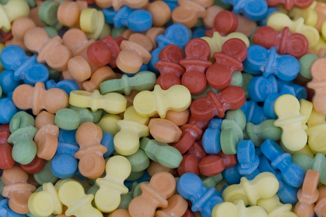 Yupik Baby Face Pacifier (Pressed Candy),1Kg/2.2lbs.,{Imported from Canada}