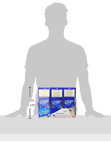 Q-tips Cotton Swabs, Club Pack 625 ct, (3pk) {Imported from Canada}