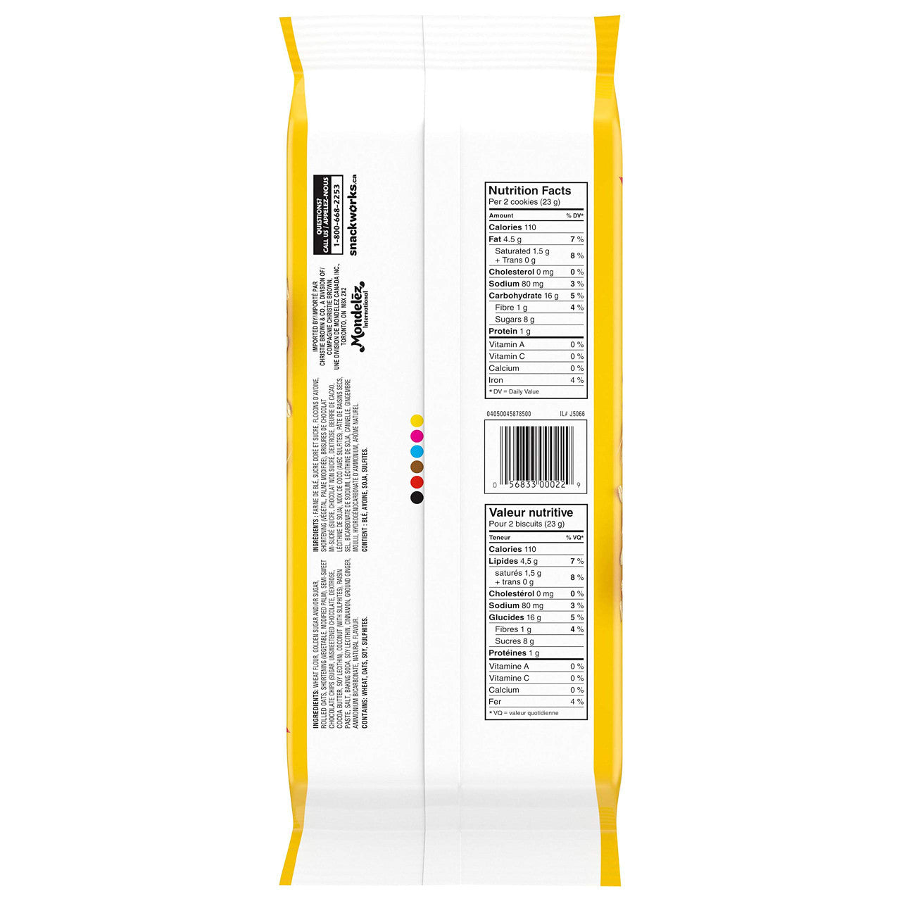 Dad's Oatmeal Chocolate Chip Cookies, 305g {Imported from Canada}