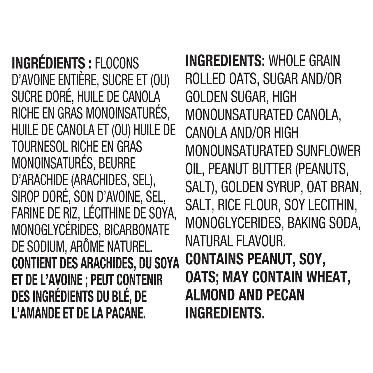 NATURE VALLEY Crunchy Peanut Butter Granola Bars, 10-Count, 230g/8.1 oz., {Imported from Canada}